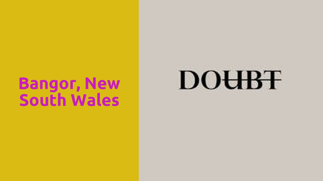 Bangor, New South Wales